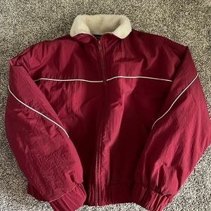 80s bomber jacket